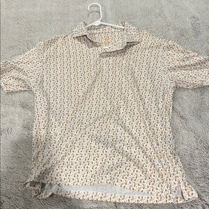 Men's Patterned Short Sleeve Shirt